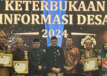 KIP Berikan Apresiasi kepada 10 Pemerintah Desa yang Terapkan Keterbukaan Informasi