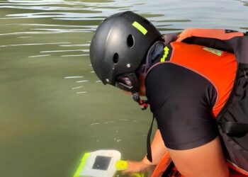 Tim SAR Gabungan Gunakan Alat Canggih ‘Aquaeye’ untuk Cari Balita Hanyut di Surabaya