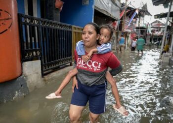 Banjir Rob Masih Mencakup Enam RT di Marunda dan Pluit, Jakarta Utara