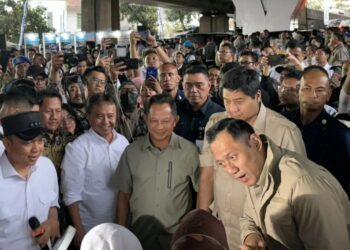 Menteri AHY Apresiasi Penataan Kolong Jalan Layang Pasupati di Kota Bandung