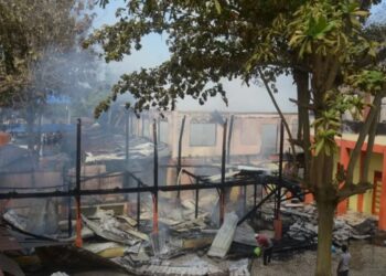 Asrama Putri Pondok Pesantren Babul Maghfirah Aceh Besar Terbakar untuk Kedua Kalinya