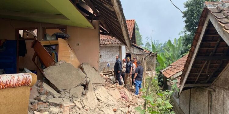 BPBD Garut Lakukan Verifikasi Kerusakan Rumah Warga Akibat Gempa