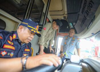Pemkot Bandung Lakukan Ramp Check Pastikan Bus Aman Menyambut Libur Nataru