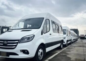 Yutong Bus Kirim 500 Unit Mobil Van V6 Terbaru ke Amerika Latin