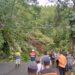 Ruas Jalan Bagbagan-Kiaradua Kembali Tertimbun Longsor di Sukabumi