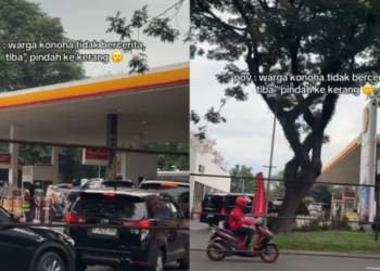 SPBU Shell Ramai Antrean, Publik Beralih Usai Isu Oplosan Pertamax Viral
