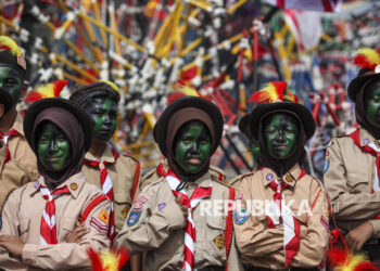 Gairah Pelajar Batam Membara di Kompetisi Pramuka