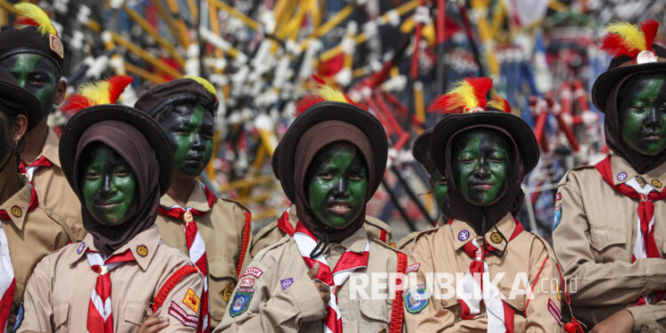 Gairah Pelajar Batam Membara di Kompetisi Pramuka