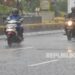 Awali Hari Valentine di Surabaya dengan Hujan Ringan