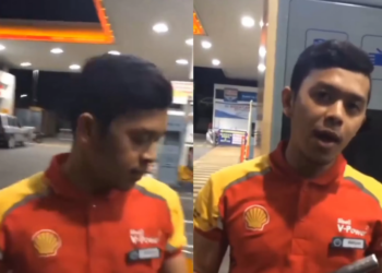 Viral! Konsumen SPBU Shell Ngamuk Gara-gara Mobilnya Ketetesan Bensin, Netizen Geram