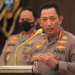 Kapolri Berikan Kenaikan Pangkat Anumerta untuk Tiga Polisi yang Gugur di Lampung
