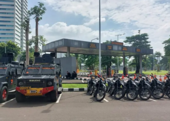 Pengamanan Ketat di Gedung DPR Jelang Pengesahan Revisi UU TNI