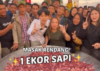 Kontroversi Konten Rendang 200 Kg Hilang, Polda Sumsel Terima Tiga Laporan