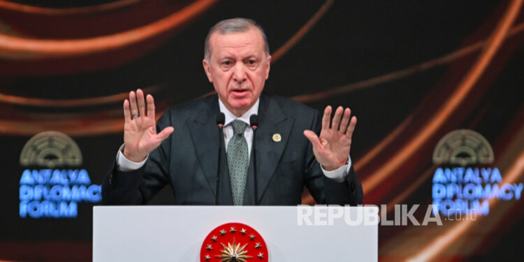 Erdogan Tegas: Turki Siapkan Sikap Keras pada Israel